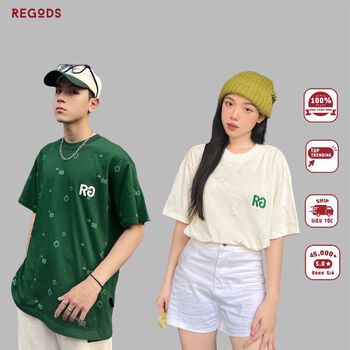 Áo Thun Embossed Regods Unisex Form Rộng ( TEE EMBOSSED )