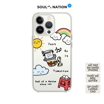 Ốp lưng iPhone in hình Lazy Pattern 11/11promax/12/12promax/13/13promax phụ kiện điện thoại