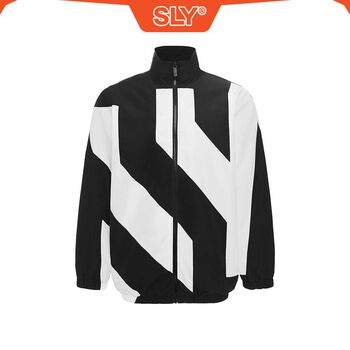 Áo khoác dù SLY Lazer màu đen