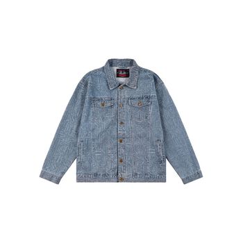 ALPHABETIC JEAN JACKET