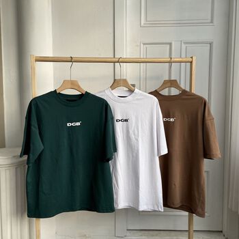 Áo thun Local Brand - Áo Phông Tee Basic s22 Signature Logo DGB 100% cotton cao cấp