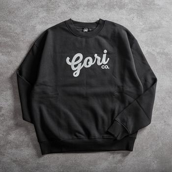Áo Sweater Graphic - Gori - Đen
