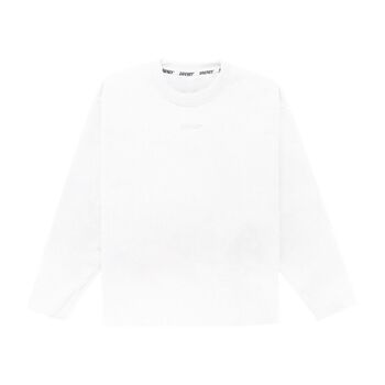 Áo Tay Dài Căn Bản Trắng - TDCB Trắng