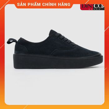 COX Giày Sneaker Dincox D28 Black Da Lộn CHÍNH HÃNG