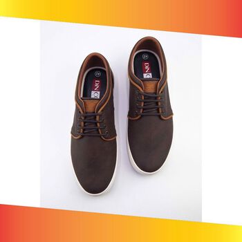 [ DINCOX ] Giày Thể Thao Nam Cox Shoes Dark Brown 1903