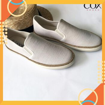 [DINCOX] Giày Lười Nam DinCox 3338 White [Việt Nam]