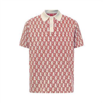 DVRK MONOGRAM POLO - RED