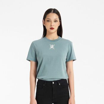 DVRK PRIVÉ LOGO TEE PLT03 FEMALE - ARCTIC