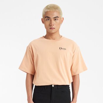 DVRK PRIVÉ LOGO TEE PLT01 MALE - APRICOT