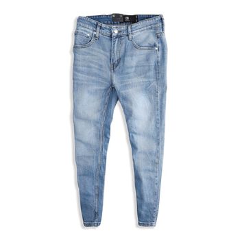 Quần Jean Skinny Ripped In Light Blue