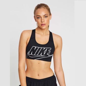 Áo Ngực Thể Thao Tập Luyện Nữ Nike As Nike Swoosh Futura Bra BV3644-010 Áo Ngực Thể Thao Tập Luyện Nữ Nike As Nike Swoosh Futura Bra BV3644-010