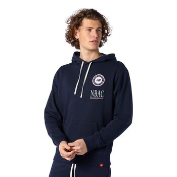 Mens New Balance  Essentials Athletic Club Hoodie