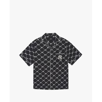 MLB - Áo sơ mi tay ngắn Monogram Cotton