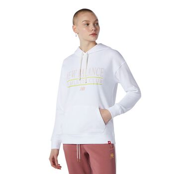 Womens New Balance Essentials Athletic Club Hoodie