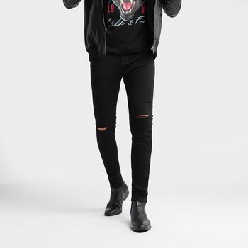 Quần Jean Skinny All Black