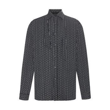 Áo Sơ Mi Tay Dài Đen Trắng