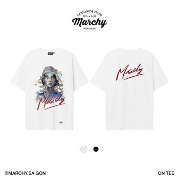 MARCHY - ON TEE - Áo thun (2 màu)