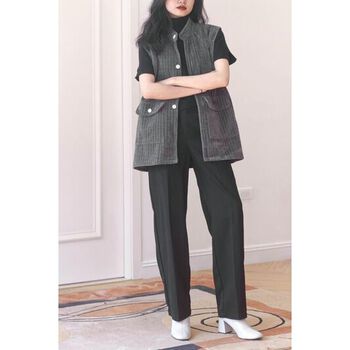 Áo Khoác Gilet Dạ “ Pattern Gilet “