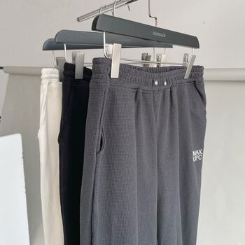 Quần Dài Vải Cotton Honeycomb