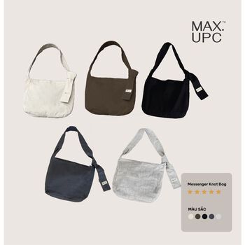 Túi Đeo Chéo Canvas Buộc Dây “knot messenger bag”