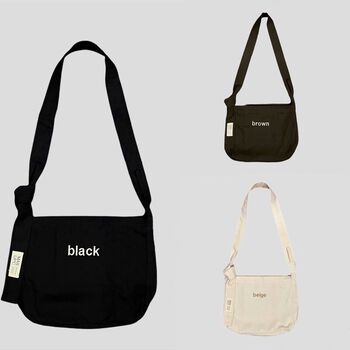 Túi Đeo Chéo Canvas Buộc Dây “MINI Knot Messenger Bag”