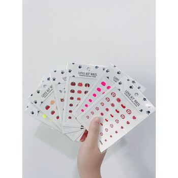 Nail Sticker từ thương hiệu XOY HÀN QUỐC.