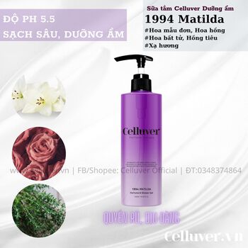 SỮA TẮM CELLUVER PERFUME THERAPY 1994. MATILDA PERFUME & SHOWER GEL