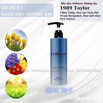 SỮA TẮM CELLUVER PERFUME THERAPY 1989. TAYLOR PERFUME & SHOWER GEL