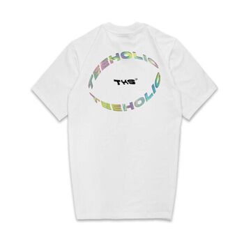 Áo Thun Unisex In Hình Logo TeeHolic Phản Quang