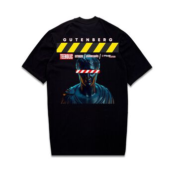 TEEHOLIC Áo Thun Unisex In Hình Tượng La Mã THS Màu Đen