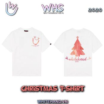 Áo thun Logo CHRISTMAS TRẮNG