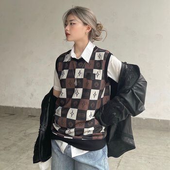 [Chính hãng BANAWA] Áo Gile Banawa Student - Brown