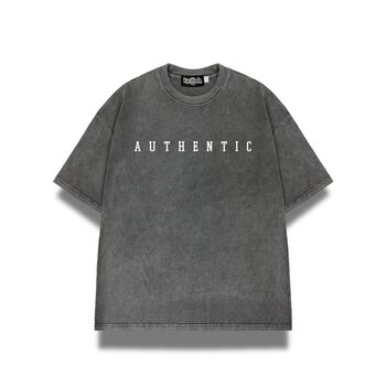 Áo Thun Wash in chữ over size_AUTHENTIC-1055