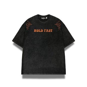 Áo Thun Wash in hình over size_HOLD FAST-1052