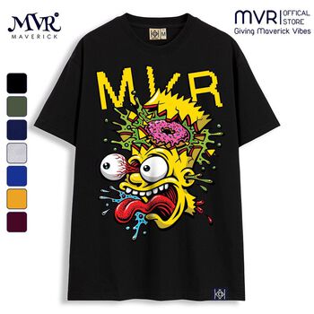 Áo Thun Nam Nữ form mỹ rộng Áo thun Unisex In Hình Simson Donut Áo Phông Localbrand MVR Hàng Chính Hãng KK1413