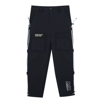 Quần dài túi hộp Ủn Ủn Meo Meo® LOGO U2M2 - black