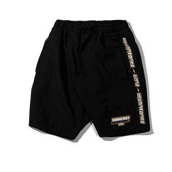 Quần Short Dù Ủn Ủn Meo Meo® LOGO U2M2 - Black