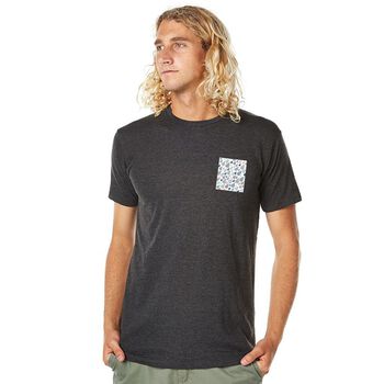 Áo thun unisex cotton 100% in hình  Rain Drop pocket print (Clearance Sale)