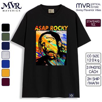 Áo thun Hiphop, Áo Phông Nam Nữ phong cách Streetwear Rapper ASAP ROCKY KK378