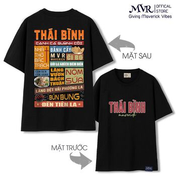 Áo thun Unisex phông cotton Thái Bình thaibinh fact UNDER MVR