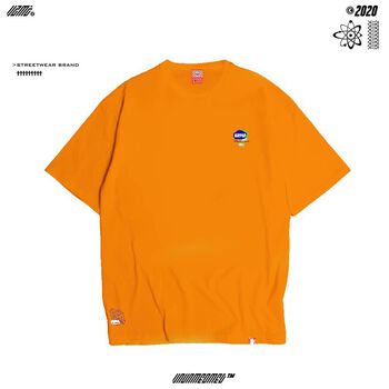 Áo thun Ủn Ủn Meo Meo® LOGO U2M2 - orange