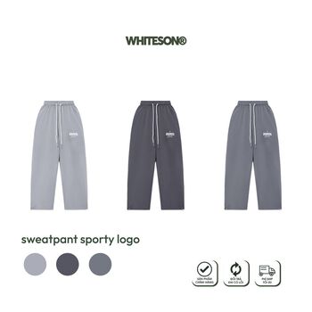 QUẦN SWEATPANT SPORTY LOGO