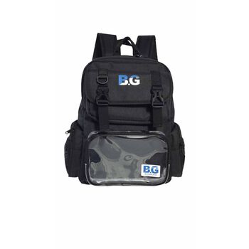 Balo đi học BATTLE ER B.G mẫu x002 Black Unisex Streetwear Backpack