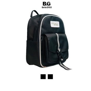 Balo Mini BATTLE ER B.G mẫu x001 Black Unisex Streetwear Backpack