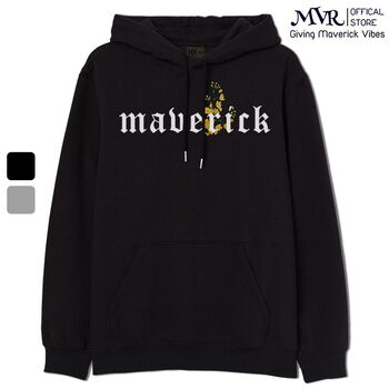 Áo Hoodie Nam Nữ Vải Cotton Chân Cua Dầy Cao Cấp Mai Vàng 3 Màu Đen Xám Xanh Đen Localbrand MVR Maverick KK2002