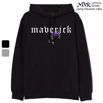 Áo khoác ấm hoodie nam nữ Maverick Hoa Thạch Thảo xanh đen xám localbrand MVR vải cotton nỉ da cá dầy MVRTH19122005