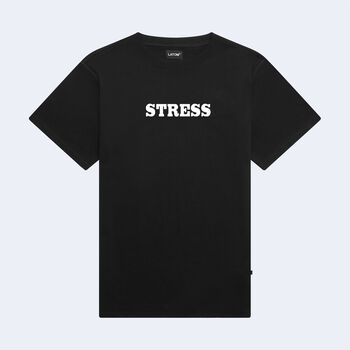 Áo Thun Unisex LATOM STRESS mã LM1 100% Cotton - Local Brand Chính Hãng