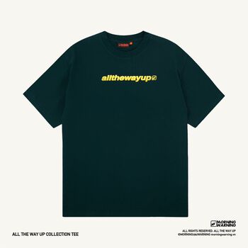 Áo thun Morning Warning ATWU - Green - Áo Thun Unisex Form Rộng Tay Lỡ Oversize Cotton 100% Local Brand