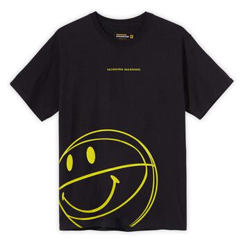 Áo thun Morning Warning Bball - Bóng cười - Áo Thun Unisex Form Rộng Tay Lỡ Oversize Cotton 100% Local Brand