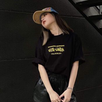 Áo thun Morning Warning Most Wanted Basic - MW Cơ bản - Áo Thun Unisex Form Rộng Tay Lỡ Oversize Cotton 100% Local Brand